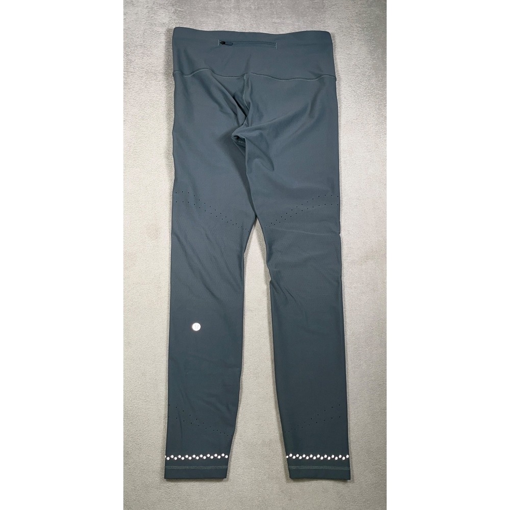 Lululemon Zoned In Tight 27" Womens Size 10 Slate Grey SenseKnit Leggings W5BBNS - Picture 4 of 9